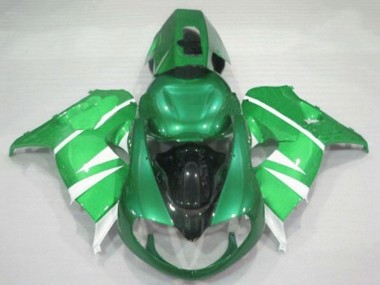 Best 1998-2003 Suzuki TL1000R Motorcycle Fairings - Green White Black UK