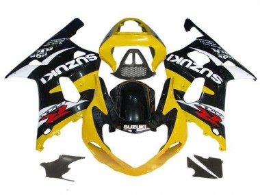 Best 2000-2002 Suzuki GSXR1000 Motorcycle Fairings - Yellow Glossy Black White Red UK