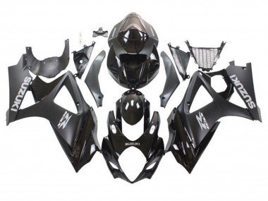 Best 2005-2006 Suzuki GSXR 1000 Motorcycle Fairing Kits - Glossy Black Matte Black UK