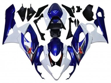 Best 2005-2006 Suzuki GSXR 1000 Motorcycle Fairings - White Blue Red UK