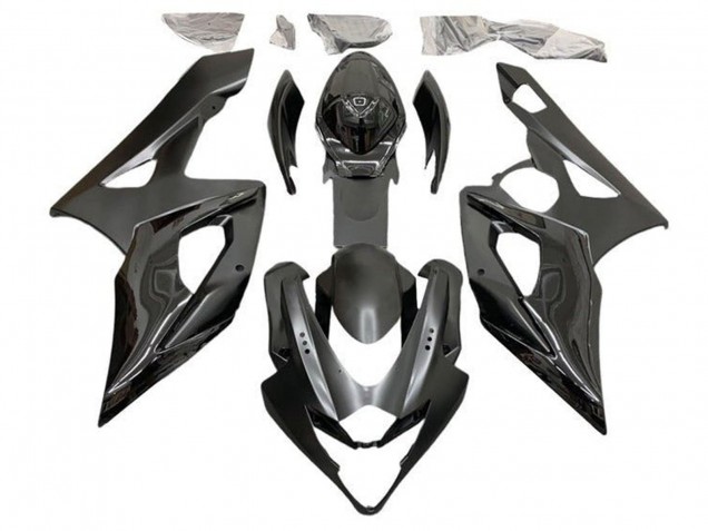2005-2006 Suzuki GSXR 1000 Motorcycle Fairings - Glossy Black Half Matte Black UK