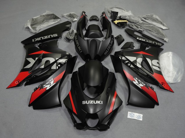 2017-2024 Suzuki GSXR1000 Motorcycle Fairings - Matte Black Red Grey White UK