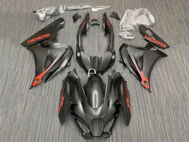 Best 2017-2024 Suzuki GSXR1000 Motorcycle Fairings - Matte Black Red UK