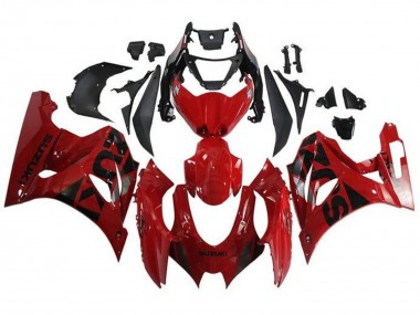 Best 2017-2024 Suzuki GSXR1000 Motorcycle Fairings - Red Black Silver UK