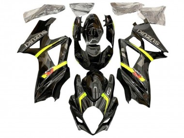 Best 2007-2008 Suzuki GSXR 1000 Motorcycle Fairings - Black Yellow Red Grey UK
