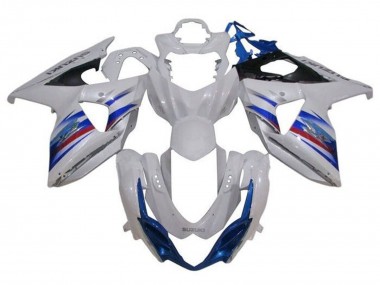 Best 2009-2016 Suzuki GSXR 1000 Motorcycle Fairing - White Blue Red Black UK