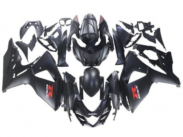 2009-2016 Suzuki GSXR 1000 Motorcycle Fairings - Matte Black Red White UK