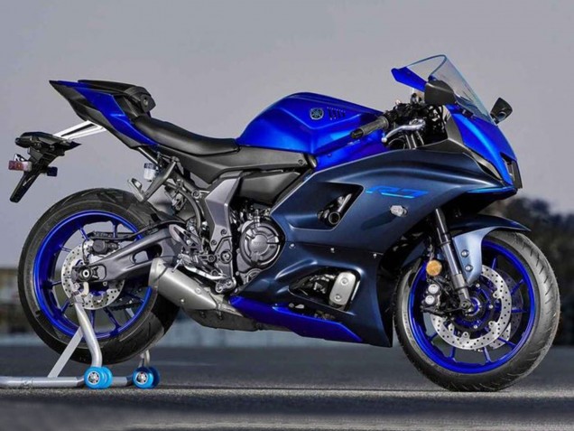 2021-2024 Yamaha YZF R7 Motorcycle Fairings - Blue Matte Blue UK