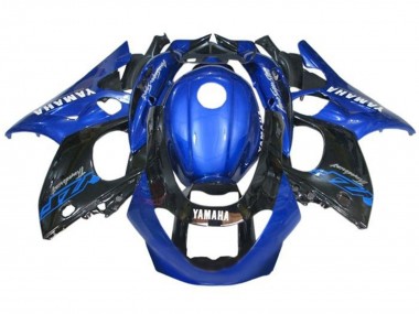 Best 1996-2007 Yamaha YZF600R Thundercat Motorcycle Fairings - Blue Black White UK
