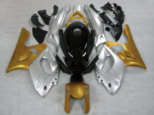 1996-2007 Yamaha YZF600R Thundercat Motorcycle Fairings - Silver Gold Glossy Black UK