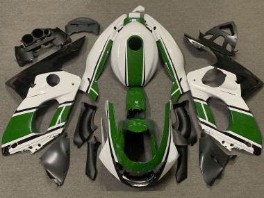 Best 1996-2007 Yamaha YZF600R Thundercat Motorcycle Fairings - White Green UK