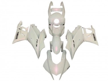Best 2022-2024 Yamaha YZF R3/R25 Motorcycle Fairings - Pearl White UK