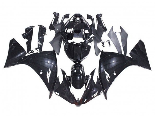 2009-2011 Yamaha YZF 1000 R1 Motorcycle Fairings - Glossy Black UK