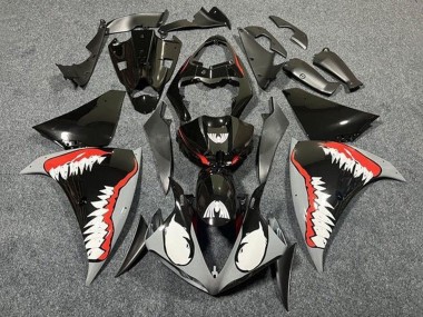 Best 2009-2011 Yamaha YZF 1000 R1 Motorcycle Fairings - Grey Black Red White Shark UK