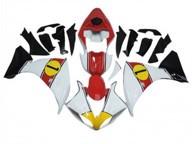 Best 2009-2011 Yamaha YZF 1000 R1 Motorcycle Fairings - White Red Yellow Black UK
