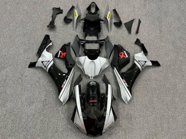 Best 2015-2019 Yamaha YZF 1000 R1 Motorcycle Fairings - Silver Black UK