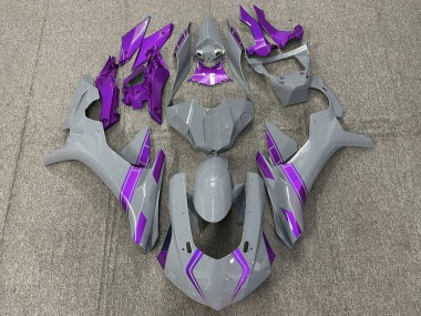Best 2015-2019 Yamaha YZF 1000 R1 Motorcycle Fairings - Nardo Grey Purple UK