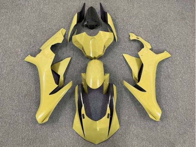 2015-2019 Yamaha YZF 1000 R1 Motorcycle Fairings - Yellow Glossy Black UK