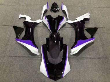 Best 2015-2019 Yamaha YZF 1000 R1 Motorcycle Fairings - White Glossy Black Purple UK