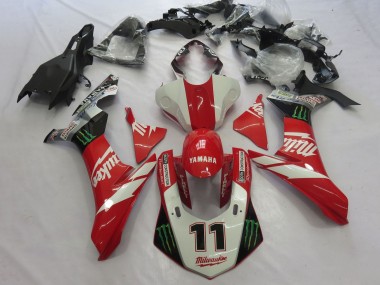Best 2015-2019 Yamaha YZF 1000 R1 Motorcycle Fairings - White Red Black Green Monster Milwaukee 11 UK