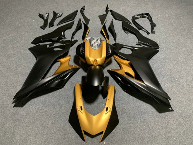2020-2025 Yamaha YZF 1000 R1 Motorcycle Fairings - Gold Matte Black UK
