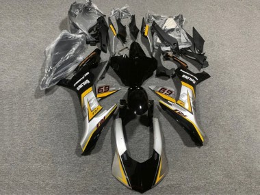 Best 2020-2025 Yamaha YZF 1000 R1 Motorcycle Fairings - Silver Yellow Glossy Black UK