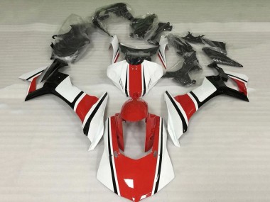 Best 2020-2025 Yamaha YZF 1000 R1 Motorcycle Fairings - White Red Glossy Black UK