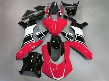 Best 2020-2025 Yamaha YZF 1000 R1 Motorcycle Fairings - Red White Glossy Black UK