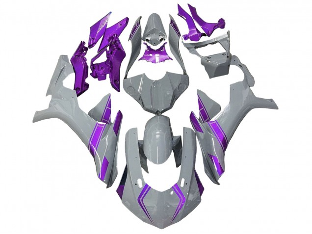 2020-2025 Yamaha YZF 1000 R1 Motorcycle Fairings - Nardo Grey Purple UK