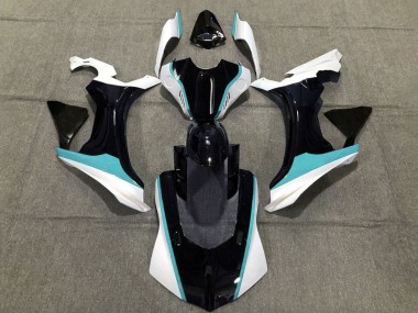 Best 2020-2025 Yamaha YZF 1000 R1 Motorcycle Fairings - White Teal Blue Glossy Black UK
