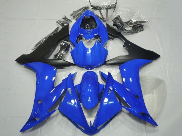 2004-2006 Yamaha YZF 1000 R1 Motorcycle Fairing - Blue Matte Black UK