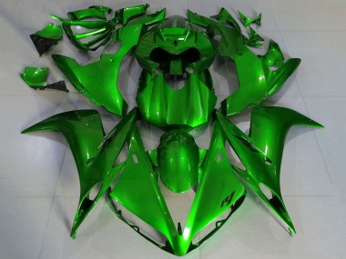 Best 2004-2006 Yamaha YZF 1000 R1 Motorcycle Fairings - Green UK