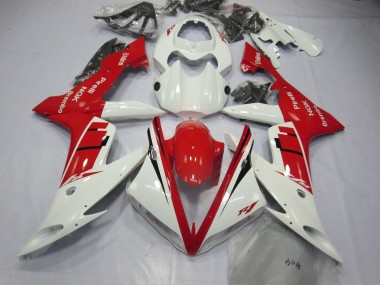 Best 2004-2006 Yamaha YZF 1000 R1 Motorcycle Fairing - White Red Black UK