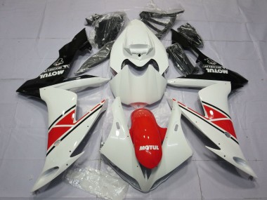 Best 2004-2006 Yamaha YZF 1000 R1 Motorcycle Fairings - White Red Black UK