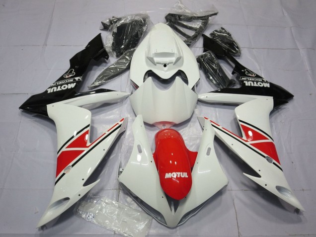 2004-2006 Yamaha YZF 1000 R1 Motorcycle Fairings - White Red Black UK