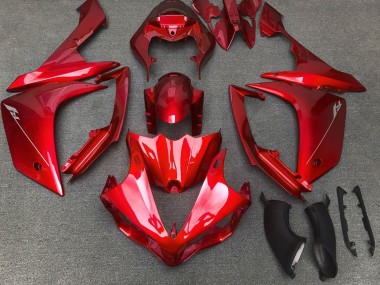 Best 2007-2008 Yamaha YZF 1000 R1 Motorcycle Fairings - Red UK