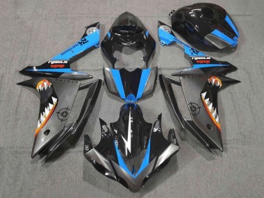 Best 2007-2008 Yamaha YZF 1000 R1 Motorcycle Fairings - Glossy Black Blue Silver Orange White Shark UK