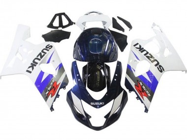 Best 2004-2005 Suzuki GSXR 600 / GSXR 750 Motorcycle Fairings - White Blue Black Red UK