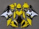 2006-2007 Yamaha YZF R6 Motorcycle Fairings - Yellow White Glossy Black Motul Michelin UK