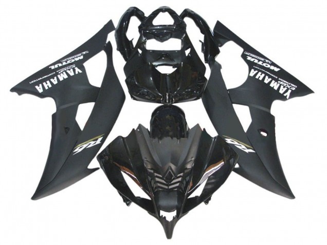 2008-2016 Yamaha YZF R6 Motorcycle Fairings - Glossy Black Matte Black White UK