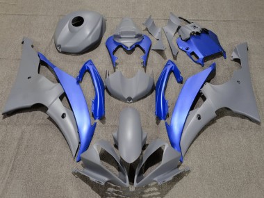 Best 2008-2016 Yamaha YZF R6 Motorcycle Fairings - Grey Blue UK