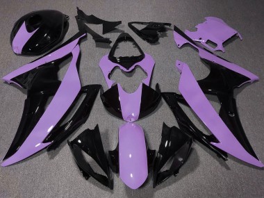 Best 2008-2016 Yamaha YZF R6 Motorcycle Fairing - Purple Glossy Black UK