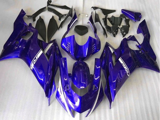 2017-2023 Yamaha YZF R6 Motorcycle Fairings - Blue UK