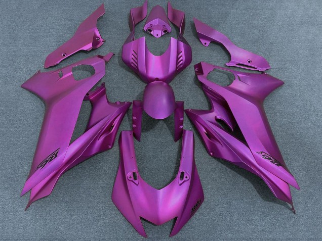 2017-2023 Yamaha YZF R6 Motorcycle Fairings - Matte Bright Purple UK