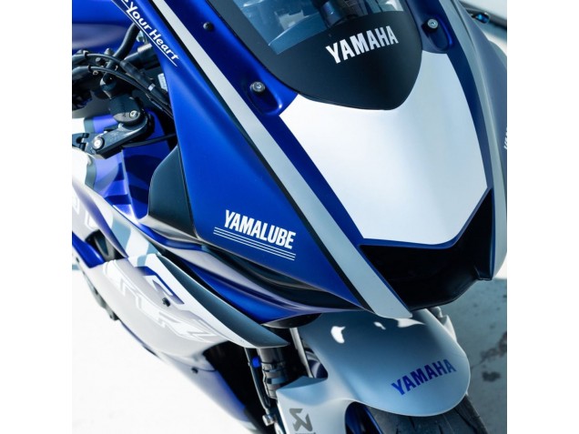 2017-2023 Yamaha YZF R6 Motorcycle Fairings - Blue Silver GYTR UK