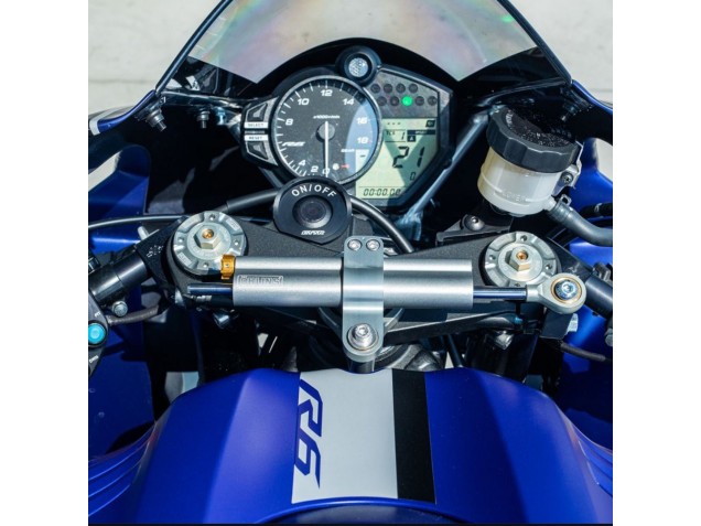 2017-2023 Yamaha YZF R6 Motorcycle Fairings - Blue Silver GYTR UK