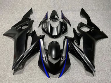 Best 2017-2023 Yamaha YZF R6 Motorcycle Fairings - Matte Black Blue UK