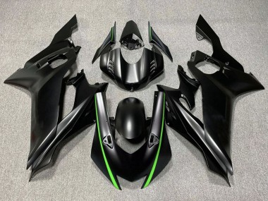 Best 2017-2023 Yamaha YZF R6 Motorcycle Fairings - Matte Black Green UK