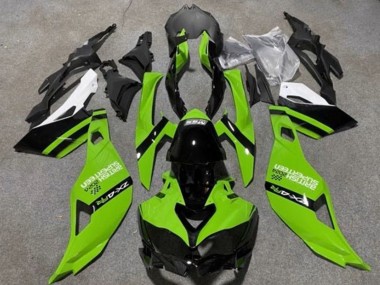 Best 2019-2025 Kawasaki ZX4R ZX-4RR Motorcycle Fairings - Green Black White UK