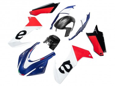 Best 2020-2024 Aprilia RS660 Motorcycle Fairings - White Blue Red UK